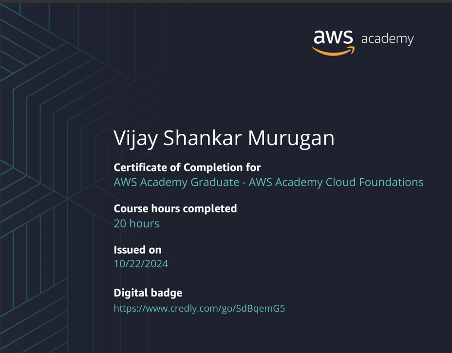 AWS Cloud Foundations